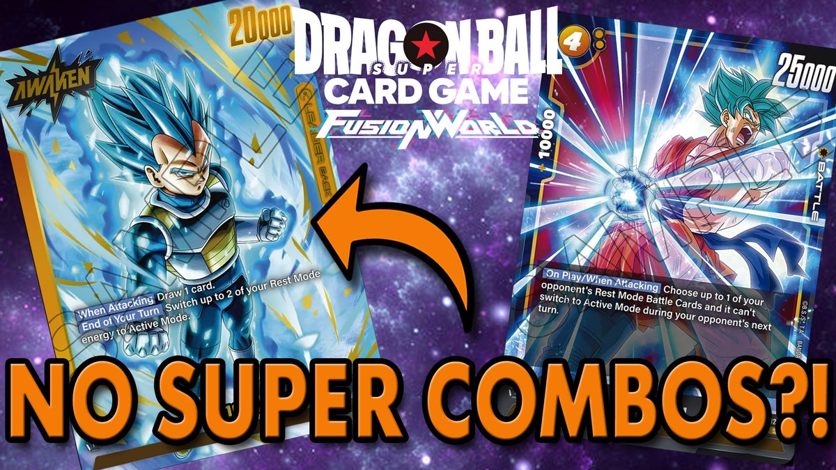 TarmoTim's tweet photo. Yellow Vegeta Deck Tech &amp; Gameplay | Fusion World - Blazing Aura https://t.co/bBolJjLWrQ via @YouTube #dbfw #fusionworld #dbscardgame #tcg https://t.co/5J68MOkej8