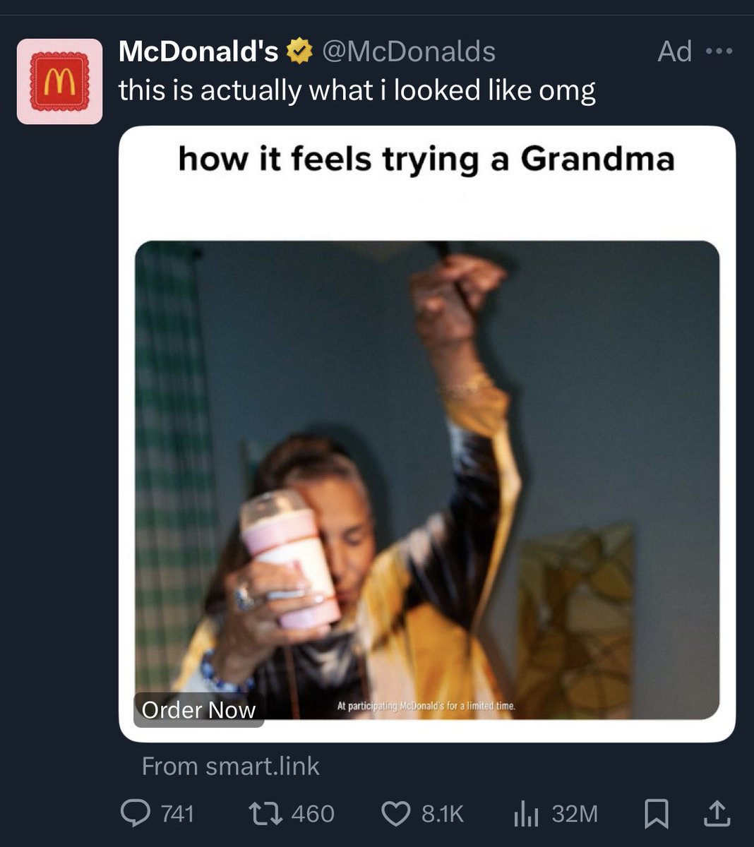 StarWolfCraft's tweet photo. McDonald’s WYLD for this!!!! https://t.co/bGJ0VWrR3y