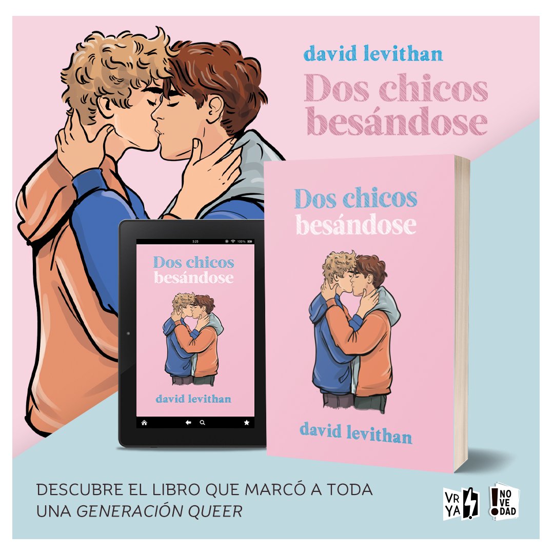 vreditorasya's tweet photo. DAVID LEVITHAN VUELVE A CONMOVERNOS EN ESTA EDICIÓN ANIVERSARIO DE DOS CHICOS
BESÁNDOSE.

Una novela esperanzadora sobre la igualdad y la libertad ❤️🏳️‍🌈

#vrya #doschicosbesándose https://t.co/fKrAGZQWU4