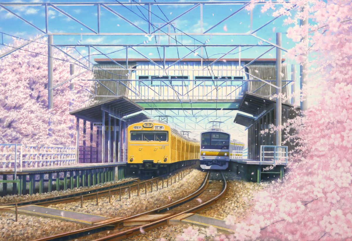 #皆さん線画と塗った後を見せてください
←シャープペンシル 油絵→ 