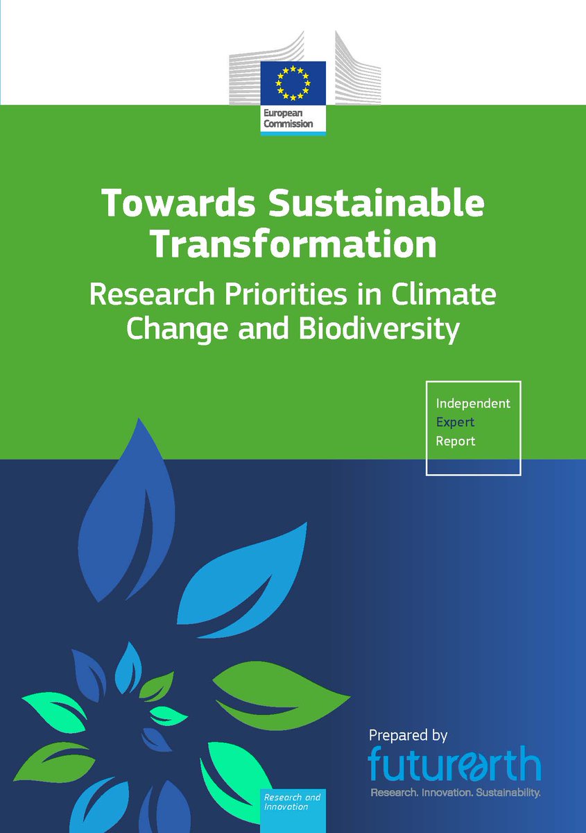 MonikaMBauer's tweet photo. Join us on 11 June, 11:30-12:30 @EUkomissio, Eurooppasali, #Helsinki for a @FutureEarth report launch that identifies the knowledge gaps in #climatescience &amp; #biodiversity.

Speakers include: @jungvari, @PhilippeTulkens, @langleydew, @MichaelNxumalo1 https://t.co/M5s6XvW6Jf