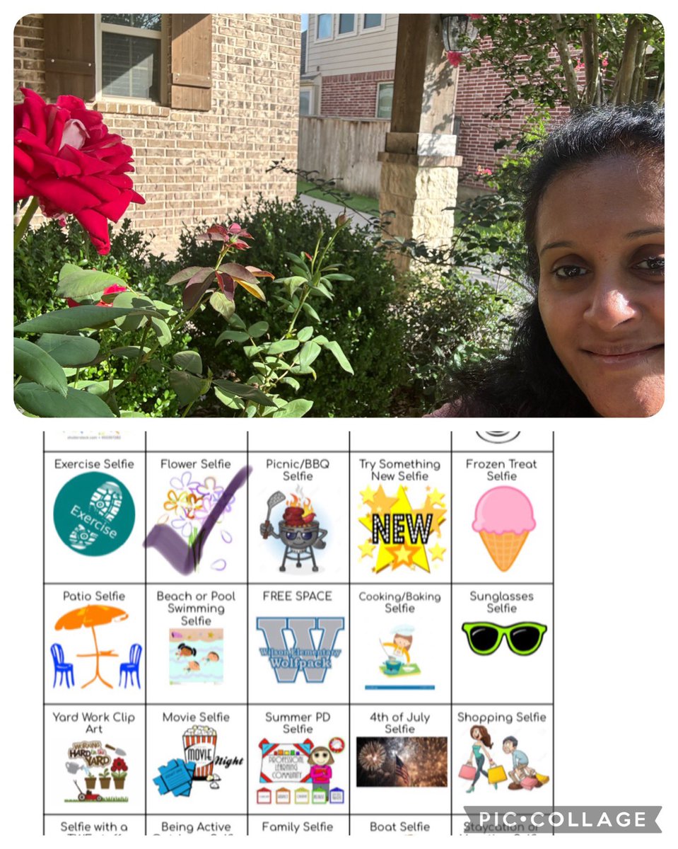 Shobhakrishnam2's tweet photo. This bloom calls for a selfie!! @TWEHowl #twehowl @katyisd #katyisdsummer #summerselfie https://t.co/nM3p5dZ9hF