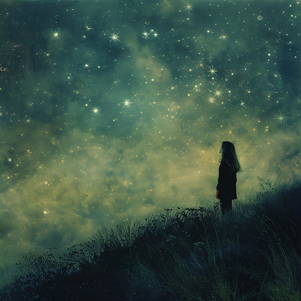 LyricAIrtist's tweet photo. The stars above
They shine on me
And I can feel the light - Stars Above - sweet93 #midjourneyV6 #midjourney #AIArtworks #songlyricschallenge
@sweet93sweet93 https://t.co/Ag2u56ps52