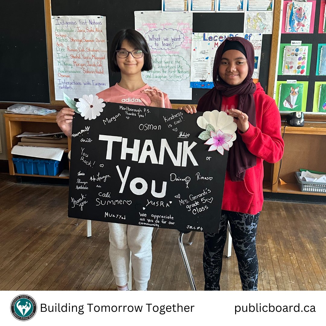 GECDSB PR tweet media