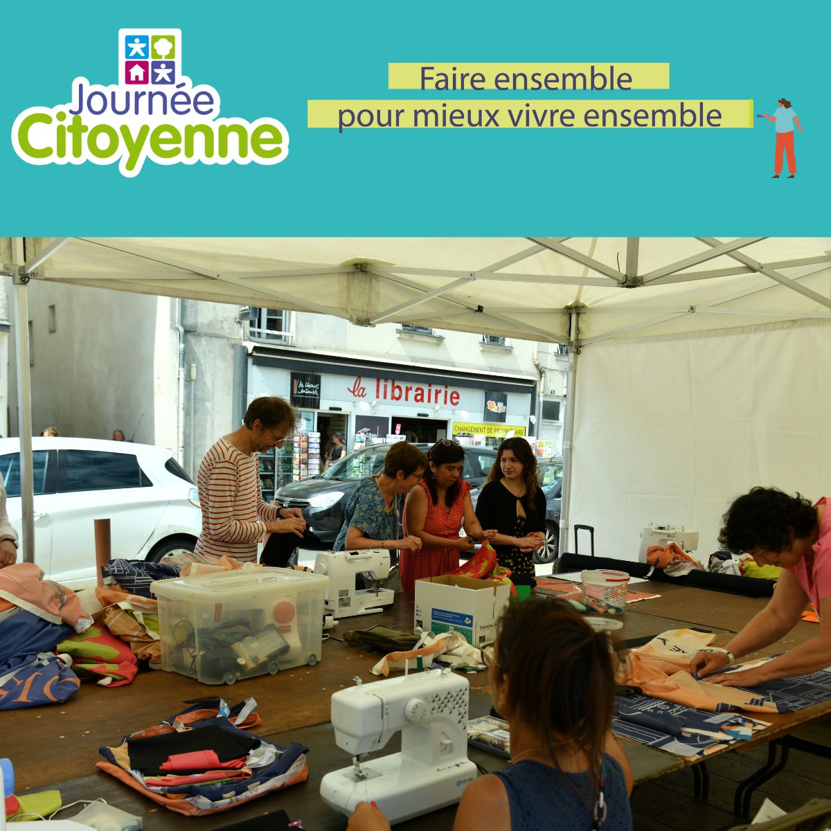 ☀ C’est le printemps et la Journée citoyenne continue dans toute la France, comme à Fontainebleau ce samedi 8 juin.
🔨 16 ateliers répartis sur toute la commune ! 
👉 Pour en savoir plus : journeecitoyenne.fr/cest-le-printe…