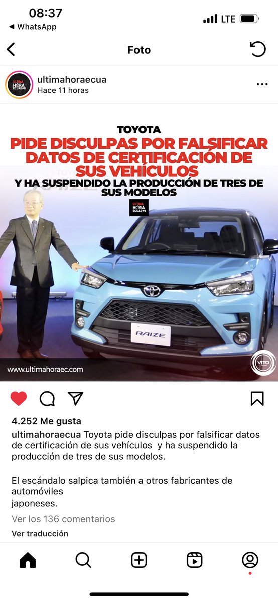 robertguevarall's tweet photo. Estimados: @ANT_ECUADOR @CNACEcuador @DanielNoboaOk @acastropiedra @karinasubiad @ObrasPublicasEc @FiscaliaEcuador @DianaSalazarM2 @vcueval @DEFENSORIAEC 
Cómo se homologaron estos autos?
Porqué no se abre un expediente administrativo por lo menos? https://t.co/FLYD72VpNN