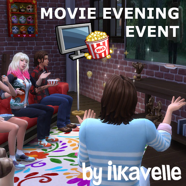 CurseForge's tweet photo. This #TheSims4Mod adds a movie evening event to the game. There’s nothing we love more than playing #TheSims4 and pretending we have friends.
Get it here: https://t.co/68rQZe53xe https://t.co/QWOiUlmEpu