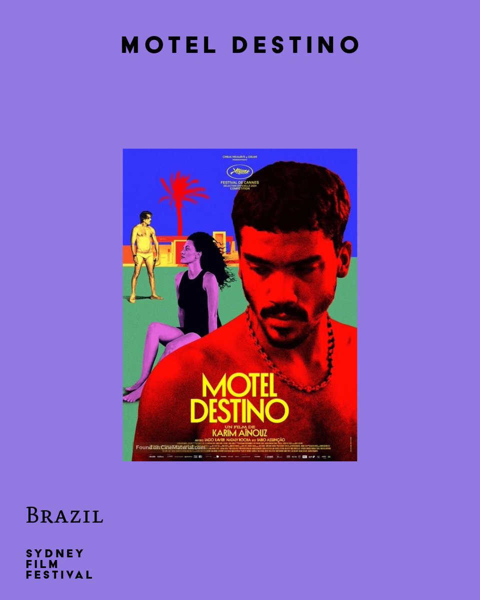 VERMASAustralia's tweet photo. @AusEmbCO There are also two great movies from Brazil. ‘Motel Destino’ is a mix of crime and mystery set in a tropical place. It won awards at other film festivals. Then there’s ‘Toll,’ which is about a mom who does something unexpected to help her son. https://t.co/DgjHYLWUTA