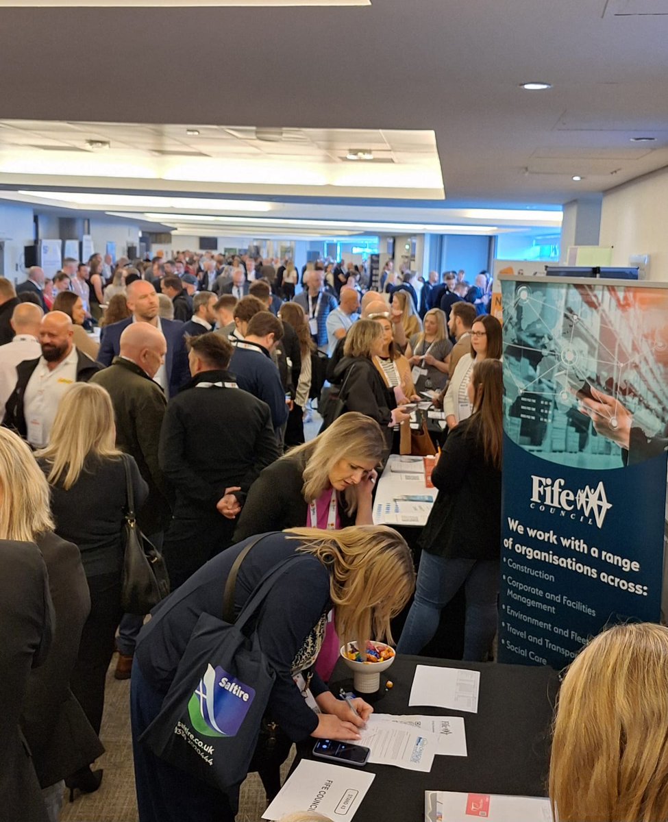 InvestFife's tweet photo. This year's @sdpscotland Meet The Buyer event is well underway at Scotland's National Stadium @HampdenPark Glasgow. Make sure you pop along and see #TeamFife colleagues from Economic Development and @FifeCouncil Procurement!
#PowerOfSDP #PublicProcurement https://t.co/AIvYBIMDx7