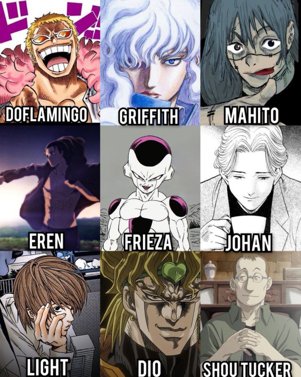MagicianKidd's tweet photo. Which anime character committed the most unforgivable acts? https://t.co/laZPd5LSc3