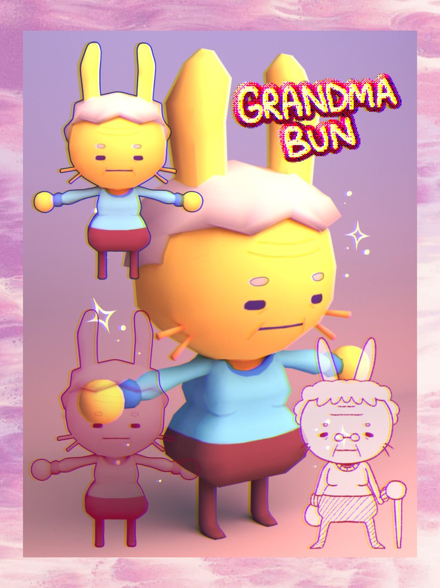 oafhat's tweet photo. WATCH OUT I MADE A GRANDMA IN BLENDER XOX

#3dmodelling #blenderbeginner #grandma https://t.co/yXkbNSvFM9