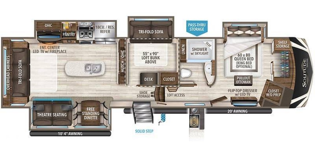 RvCrazy's tweet photo. MAKE AN OFFER TODAY! - 2019 Grand Design Solitude 377MBS with 4 slide-outs and mid bunk. Well-maintained, roof resealed in 2023, tires replaced in 2021. 
🔸Price $49,950 🔻 Price Drop: $5,650.00 (Jun 01)
🔸Location #PortCharlotte #Florida

➖➖
🔗 https://t.co/DM193yoGt8
➖➖ https://t.co/tmo219xoyX