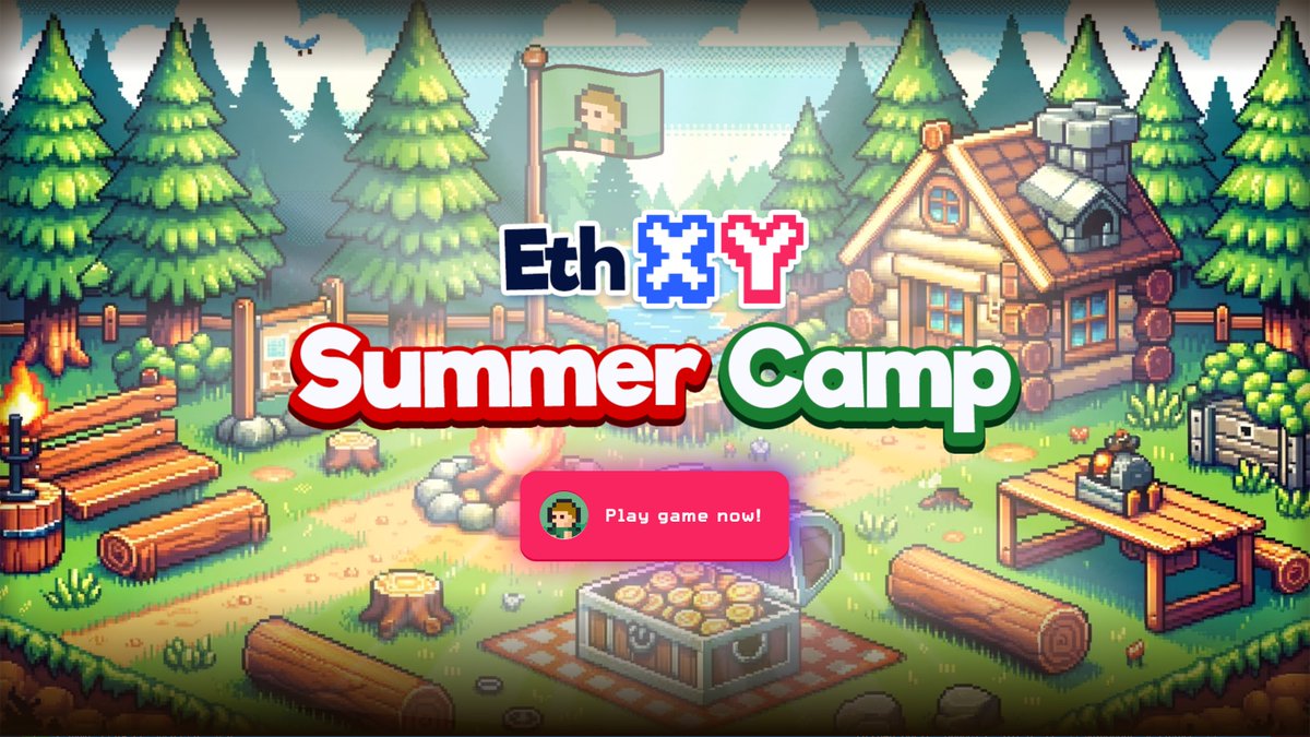 ethxy's tweet photo. Today, we launch the @EthXY Summer Camp on @base as part of Onchain Summer. EthXY is an Onchain Pixel MMORPG. We have a $1M prize pool to give out to EthXY Summer Camp participants. Play mini games against your friends on our Incentivized EthXY Testnet which is a L3 that rolls up to Base.

Today we’re also kicking off the ability for your EthXY characters to start leveling up their attributes! If you want to have the absolute strongest character possible, it’s important to start your character training today. The strength of your character will matter for ⚔️ Open world PvP and 🐉 Epic boss PvE. Don’t fall behind!  Today is the literal earliest you can start leveling your attributes.

Summer Camp Promotion
- EthXY Summer Camp will run from 2024/6/5 - 2024/9/4.
- We have a prize pool of $1,000,000 ($1M in SEXY tokens) to be split amongst Summer Camp players.
- Your split of the rewards is calculated from your final balance of Testnet SEXY ($TEXY).

How do I obtain Testnet SEXY ($TEXY)?
- You can stake Base SEXY to get a 1% daily yield in Testnet SEXY ($TEXY).
- Any in-app swap purchases of $SEXY, will provide an instant 1:1 in $TEXY.
- We designed it this way such that you can play mini games for free without fear of losing. $TEXY is provided for free and has no financial value. Even if you lose your $TEXY, your $SEXY is safe.
- Your staked $SEXY will be withdrawable after the completion of EthXY Summer Camp.

How are Gems used?
- You can socket EthXY Base Power Gems to boost your yield of Testnet SEXY ($TEXY) from deposits and purchases. Your Gem Power is calculated from:

1. The highest level gem socketed. (i.e. Lv. 3 Gem = +3% yield, Lv. 10 Gem = +10% yield)

2. If consecutive level gems to the highest level gems are socketed, the yield is doubled. (i.e. a Lv. 1, a Lv. 2, a Lv. 3 gem are socketed = +3% * 2 = +6% yield, Lv. 1 to Lv. 10 gems are socketed = +10% * 2 = +20% yield)

I need an invite code
- Find invite codes from our Telegram group, Discord channel, or X account.
- Any referrals you make, you earn bonus 100 Testnet SEXY ($TEXY). Spread your invite codes as widely as possible to obtain free $TEXY!
- Invite codes are finite. Active players will be given additional invite codes every interval. Win more codes from minigames!
- For the most exceptional referrers, we will be providing the special character title "Fren".

What rewards can I get?
- Winning minigames will get you more Testnet SEXY ($TEXY).
- By getting achievements in minigames, you earn Summer Camp Badges. These badges will provide a multiplier that will be used to calculate your split of the prize pool.
- We will have exclusive character armors, weapons, skins and titles you can win from minigames.
- We have surprise loot we'll be providing for the top 1% of players.

I’d like to find out more about character leveling
- There are four main attributes: 💪 Strength (STR), 🎯 Agility (AGI), 🧠 Intelligence (INT), ❤️ Stamina (STA).
- Each attribute costs 1 SEXY per hour to train. There are no ways to accelerate training meaning its very important to start training early.
- We have a dedicated section on our docs (links to be following this post) that details the benefits of various attributes.

Special Thanks
- @base  for being an incredible partner in building towards an onchain future.
- @chaindropxyz  for their cutting-edge expertise in the deployment of L3’s
- @AerodromeFi  for one of the most beautiful ve(3,3) executions
- @DefinitiveFi for enterprise-grade DeFi trading of SEXY
- @dynamic_xyz  for the most powerful wallet interface
- @ChainPatrol  for keeping our beloved players safe from scams
- @PopPunkOnChain  for an incredible drop contract we’ve used extensively and a resounding reminder that Gas Bad
- @jacek0x for paving the way for demonstrating what an empowered onchain community is capable of.
- @startupoppa for being one of the most creative product thinkers with the warmest heart.

Our legendary investors and angels: @a16zcrypto CSS23 @OrangeDAOxyz @pioneer_fund @WW_Ventures @nonceclassic @PepperVentures @founderheads @spacewhalecap @mhventures @YTWO_VENTURES @dennis_qian @jkao23 @AlexChiocchi @helloblockus @ScruFFuR @wagmi_vc @yoni_goldberg @turbahn @dnak @CryptpalSingh

And most importantly, you, our legendary fans for sticking with us.  This summer is going to be a lot of fun.

Follow @ethxy and turn notifs on, we will have a thread dedicated for each minigame.

Some invite codes to get you started!  If these don't work, it means someone used it.  Search on Twitter to get invite codes from someone already inside!

8BBEJQ
F9VNHK
JDJ5PG
P6M3U8
MWN6YW
JDJ5PG
DDG98J
MBT36P
T3F8PK
84TT5P
BVUHND
KUC6EK
3NTYBQ