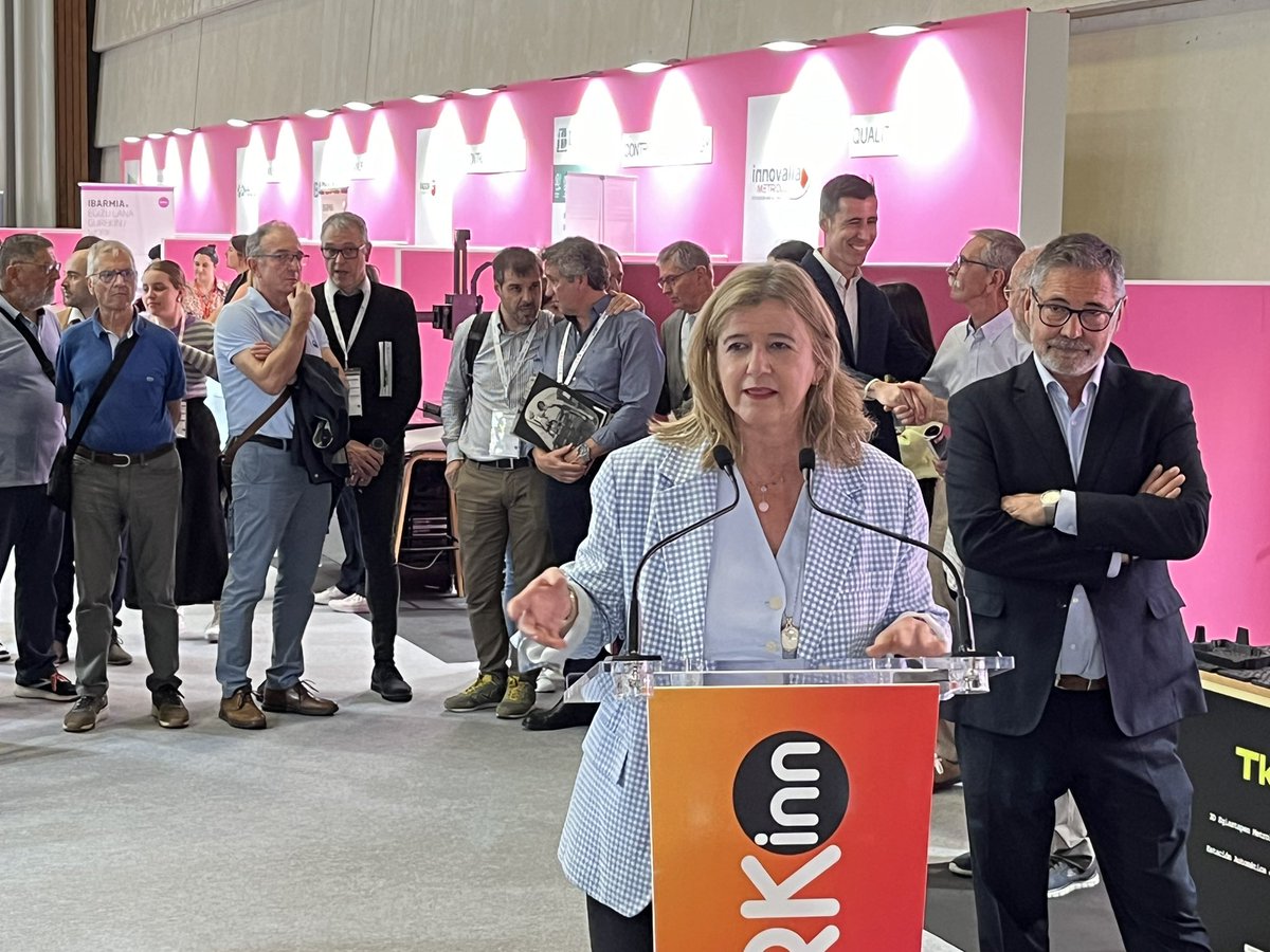 txesalaespada's tweet photo. #Empleo #Talento #Workinn #bizkaia
🔥⚙️🔧🔩💻👩🏽💻
Esta mañana hemos inaugurado la feria de empleo Workinn Talent Hub, vinculada a la Bienal de Máquina Herraminta que se está desarrollando estos días en Bilbao Exhibition Centre (BEC) .
@BEC_Bilbao
Va hilo. 🧶 https://t.co/KTi6W7lcQ9