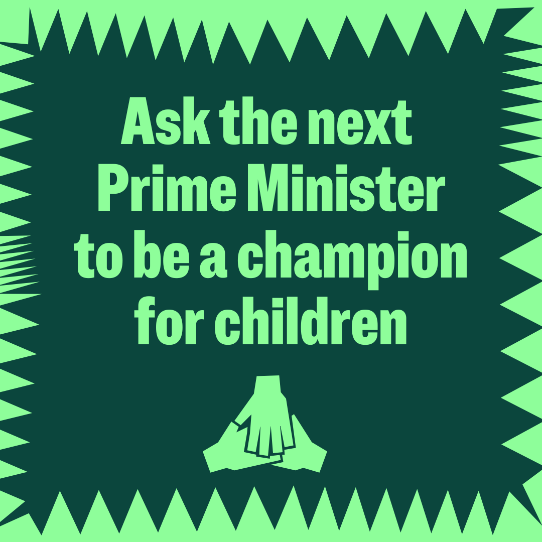 Children's voices must be heard so they can grow up safe, happy, healthy and hopeful for the future.

Whatever happens at the General Election, we want to urge the next Prime Minister and Chancellor to be champions for children. bit.ly/42c2yzL 

#ChildrenAtTheTable