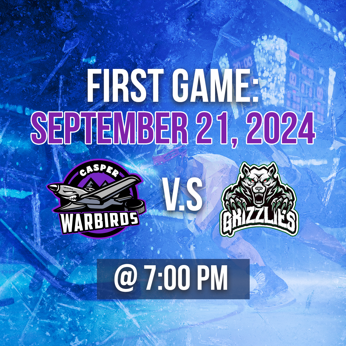 CasperWarbirds's tweet photo. We've got an official logo, and our first game of the season is set for September 21st! We couldn't be more excited to start the season with the Casper community. Thank you for participating and supporting!

#casperwy #ncdc #hockey
@ncdcjrhockey @usphlhockey https://t.co/sTamSgBqCU