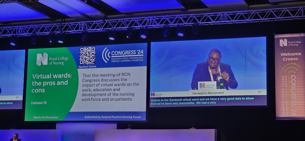 RCN_BENSBranch's tweet photo. Omowumni Mohammed and @SanaGulBaloch1 talking about Debate 15- the pros amd cons on virtual wards. What do you think of this debate? @theRCN @RCNWestMids @NSWCommittee @RCNActivism @RCNNRN @SWBHnhs @BWC_NHS @uhbtrust @bjgw @RCNStudents @RcnWestMidsStu @BhamWSwellRCN https://t.co/1eqrPvJ5NO