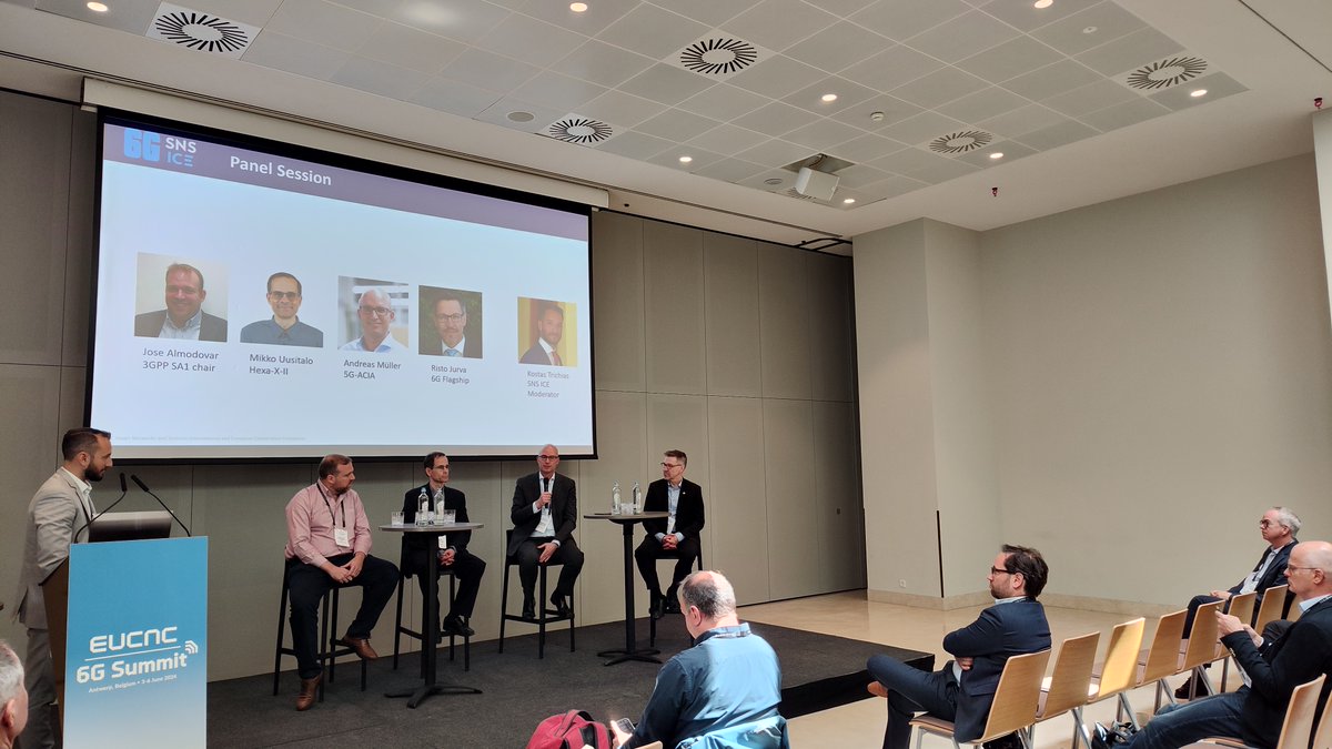 Mikko A. Uusitalo congratulated SNS ICE, Hexa-X-II, and the other European projects and national initiatives on their successful joint contribution to the 3GPP SA1 use case workshop and pictured the next joint steps.

#HexaXii #EuCNC24 #6GSummit #SNSJU