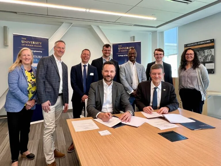Excited to embark on a new partnership! <a href="/universityofri/">URI</a> is partnering with <a href="/wearerienergy/">Rhode Island Energy</a> to propel research on renewable energy, energy alternatives, sustainability bit.ly/4aJSGA5