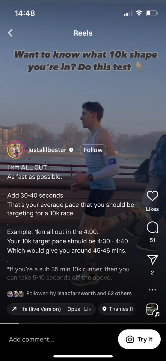 AMillbery's tweet image. Want to know what 10K shape you’re in? Go race a 10.. *checks notes* ..oh just do a 1K TT.. 🤔 @UKhotfoodchat @80percentvegan 

The state this sport has been lowered to by influencers and scam-coaches 😩