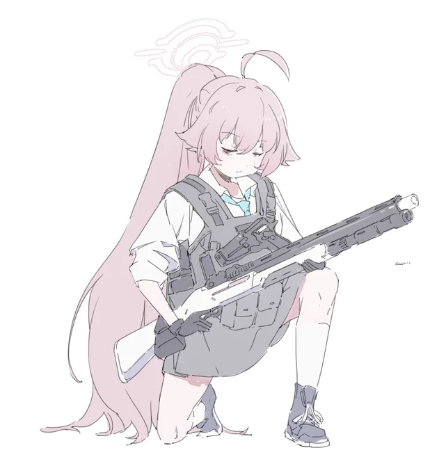 实在是太辣了 #ブルアカ 