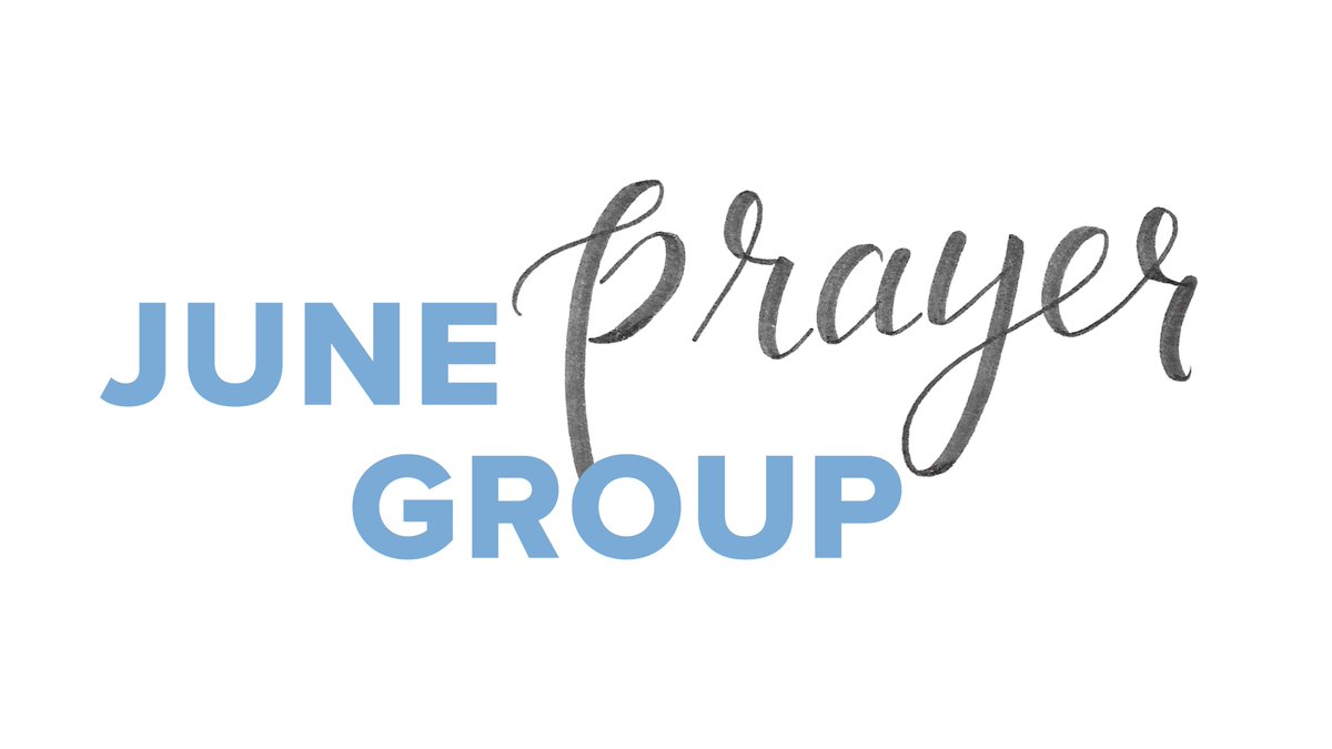 Join us every Wednesday from 7:30 to 8:30 p.m. at the church in June (starting tonight). We will pray for each other, our church, and our community. Please let us know if you would like to join us online.