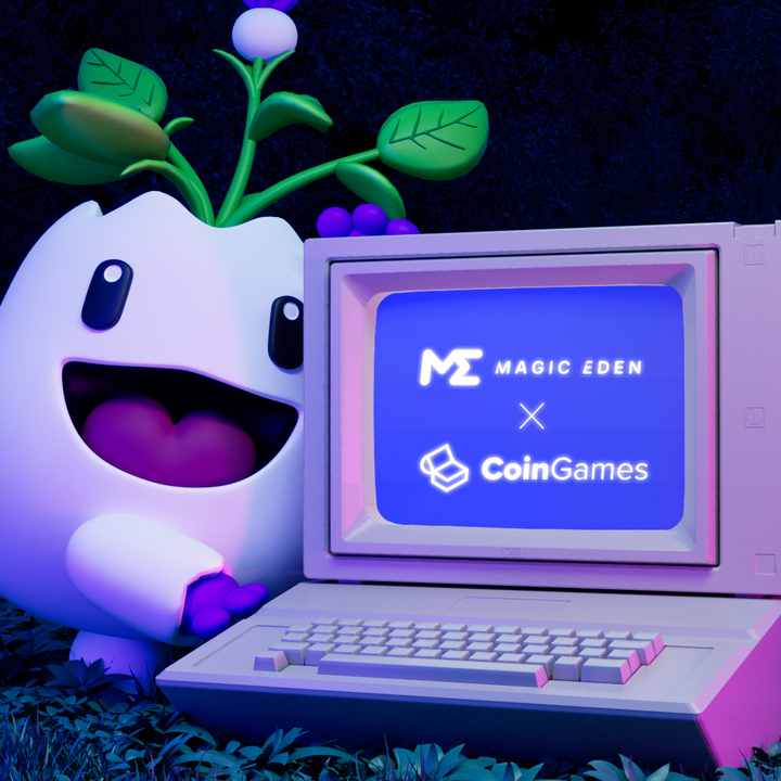 MagicEden's tweet photo. Excited for the latest from @CoinGames_offic!

Their “Rising Legends" collection is minting on Magic Eden today.

Earn bonus points on transactions when using ME Wallet in their ecosystem apps.

Check out their official channels for more info. https://t.co/3S5M2dDVjL