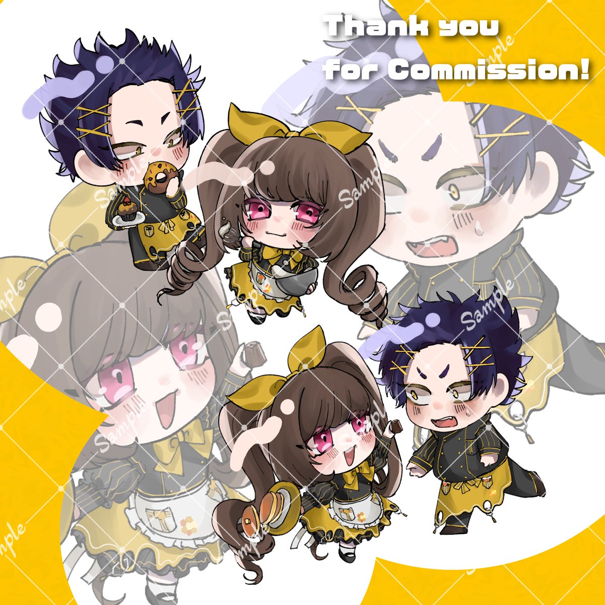 Edo_oreo's tweet photo. ■　𝘾𝙤𝙢𝙢𝙞𝙨𝙨𝙞𝙤𝙣　■
=　=　=　=　=　=　=　=

個人依頼にて
┗SD立ち絵4つ

納品させていただきました。
ご依頼ありがとうございました！
=　=　=　=　=　=　=　= https://t.co/LnD4Sz1bEE