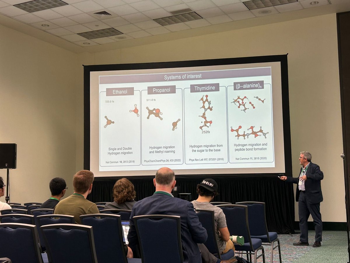 SDiazTendero's tweet photo. Very happy to attend the DAMOP2024 conference in Texas and give a talk with our recent results https://t.co/JrG4r9O7WS