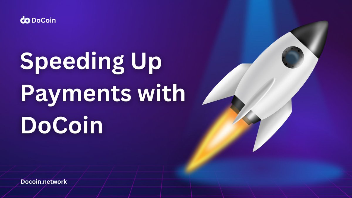 ⚡ Speeding Up Payments with DoCoin: 
Discover how DoCoin ensures fast and efficient payments. 
✅ Instant Transfers 
✅ Reduced Delays 
✅ Real-Time Settlements 
Enjoy quick payments with DoCoin. 
👉 DoCoin.network 
#DoCoin #FastPayments #Efficiency #Blockchain