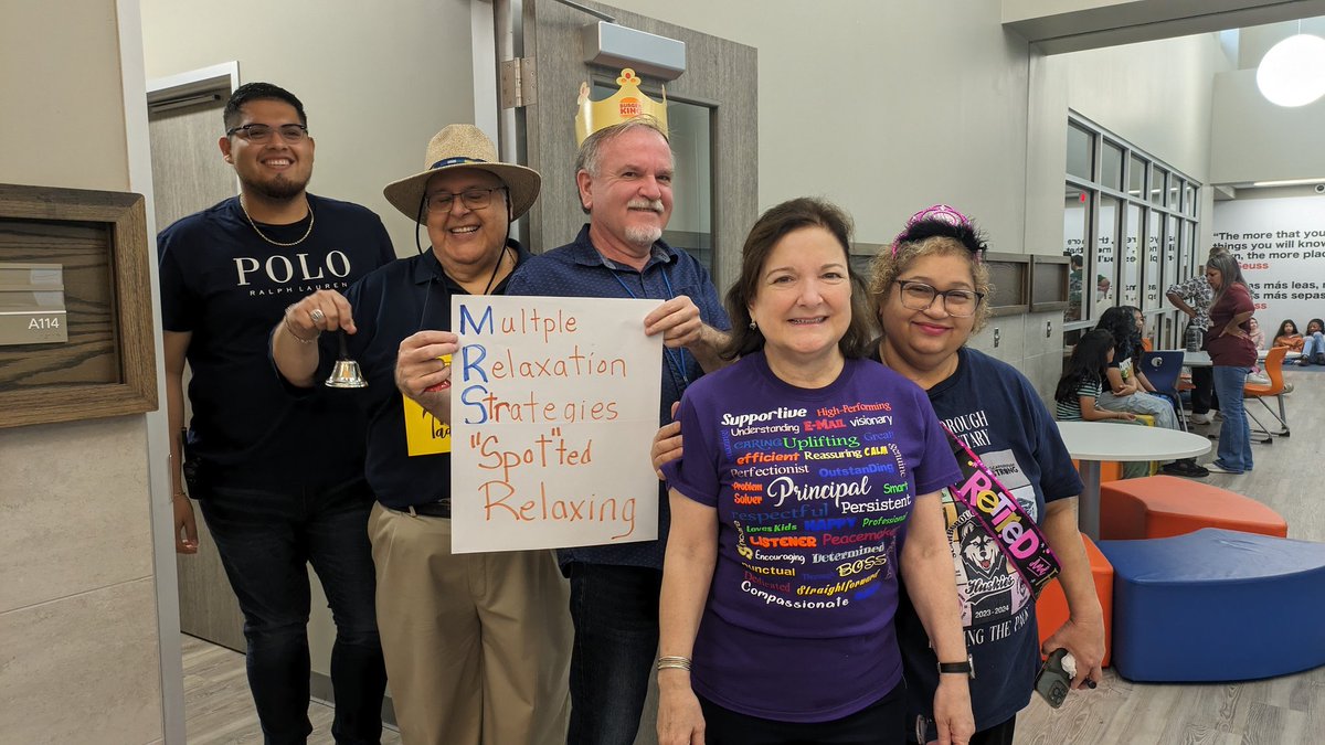 RivasWraparound's tweet photo. All students and staff @ScarboroughElem wishing a VERY happy and well deserved retirement to Ms Arrambide, Mr Regalado and Mr. Wilson... You will be missed!!!! https://t.co/nEVEUmL1R3