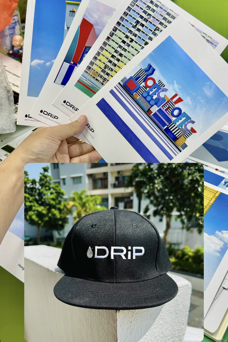 Send 500,000 droplets 💧
You will get:

1. 1/1 Ultimate
2. Limited Special Legendary
3. Legendary
4. Rare &amp; Common
5. Custom DRiP Hat
6. 5 pieces Hux photo print (HK Series - A5 size)

Go crazy they say.
Ship worldwide.

Arts to reveal later.

Hux <a href="/drip_haus/">DRiP 💧</a> 🤝🏻