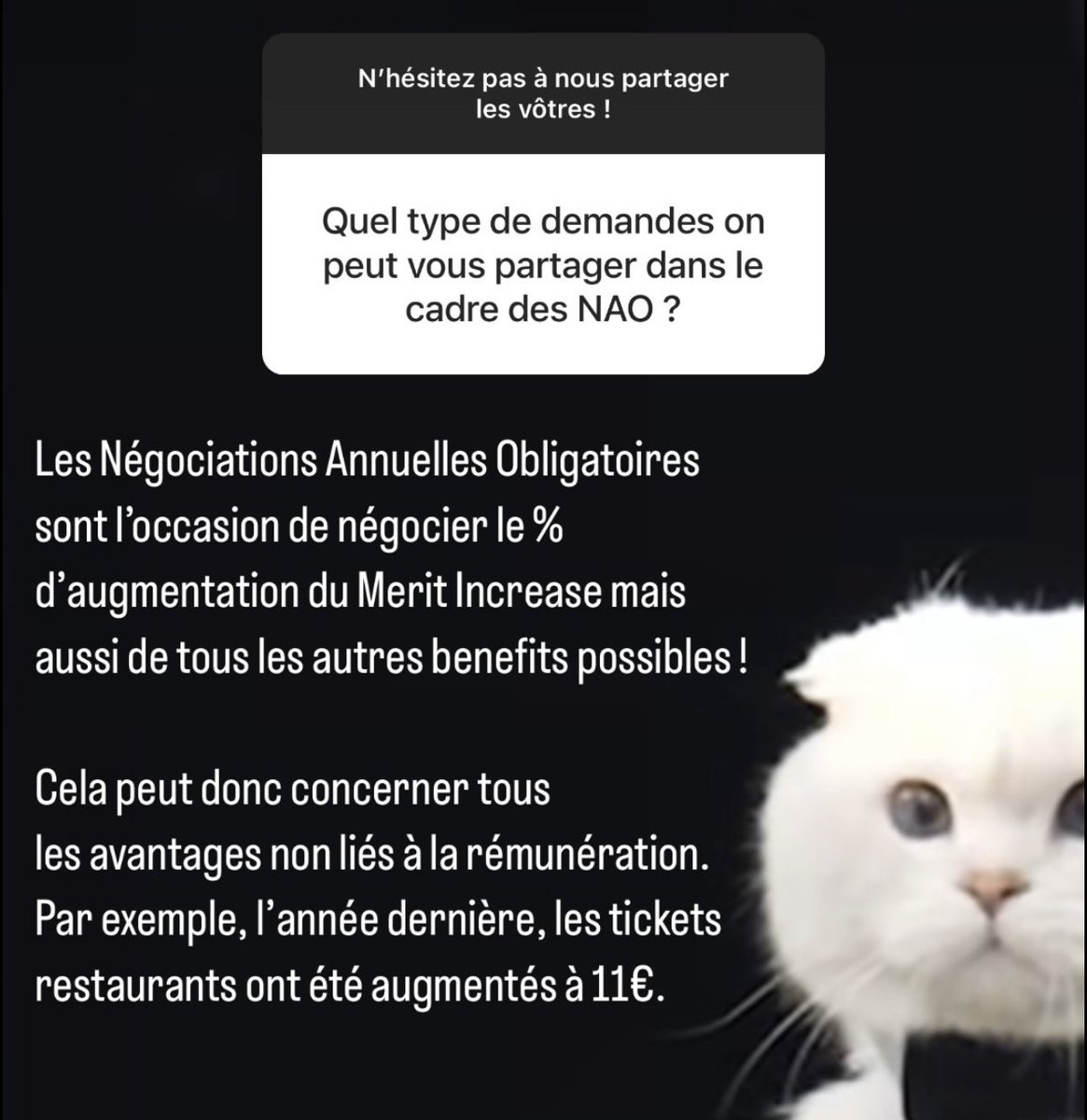 LeCIDREfr's tweet photo. La première réunion préparatoire des NAO avait lieu cette après-midi! 😱

Et commence déjà à ressembler vos demandes.
Dailleurs… Quelles seraient vos demandes? 🧐

N'hésitez pas à nous les partager ici ou sur Instagram! 🤓 https://t.co/GFXfsxhRAd