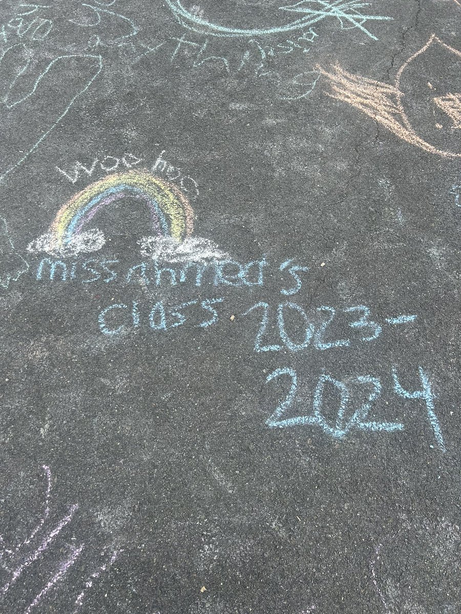 Popping into summer, Day 8!!! ☀️🌻🍉 #sidewalkchalk <a href="/LittleRiverLCPS/">Little River ES</a>