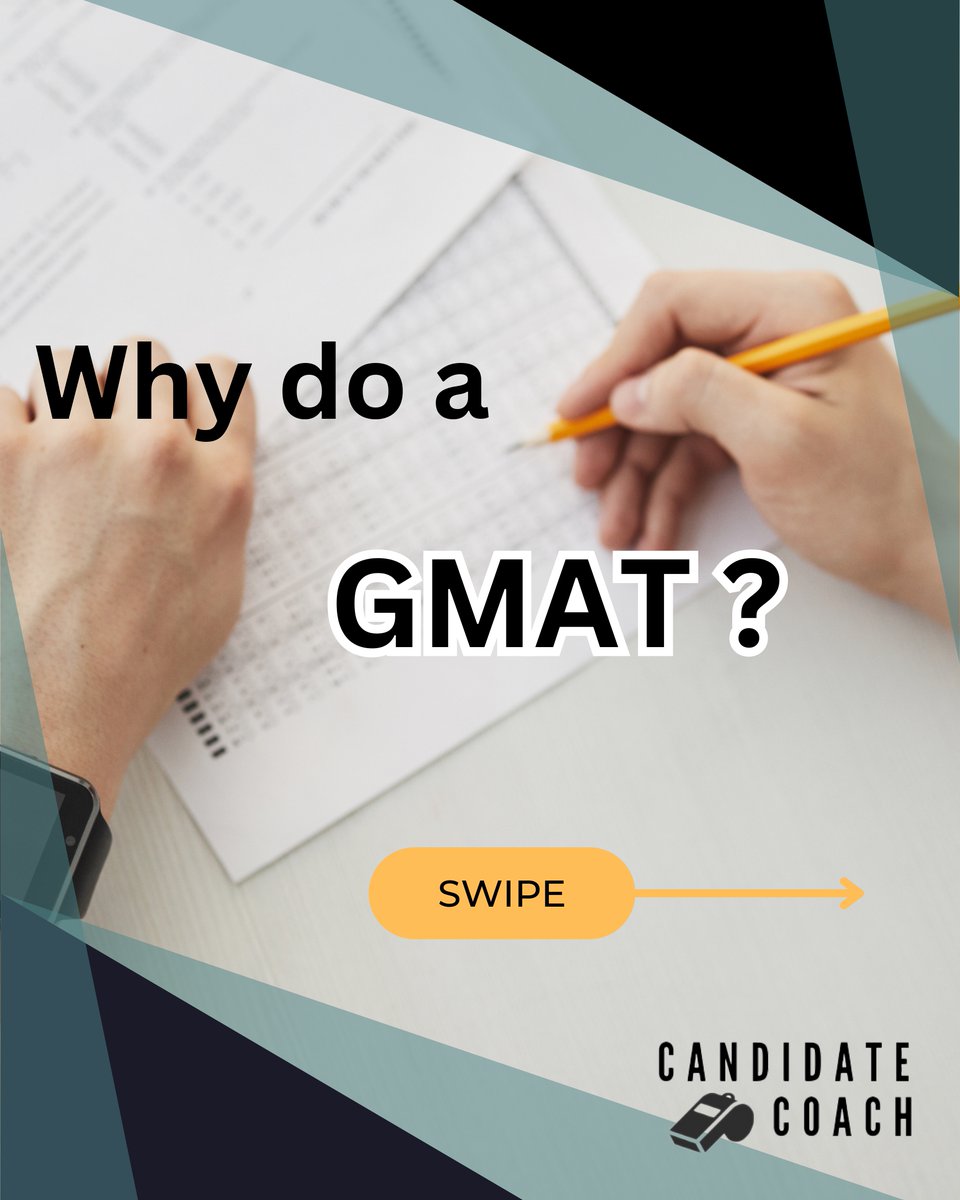 candidate_coach's tweet photo. Ready to conquer the GMAT? We've got the strategies you need to excel. Swipe for expert tips! 🎓➡️
#CandidateCoach #gmat #MBA #mbaadmissions https://t.co/vh07EOnwzU