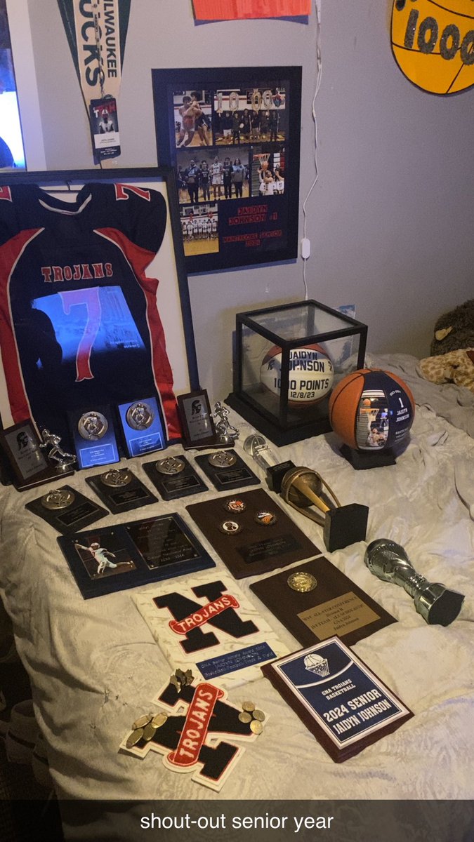 blessed to have had an amazing career at Nanticoke and getting my jersey retired ❤️