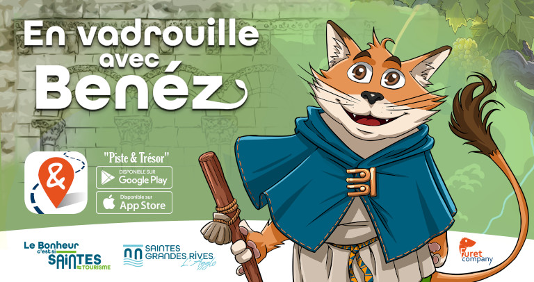 SaintesTourisme's tweet photo. NOUVEAU 🥳
Partez "𝑬𝒏 𝒗𝒂𝒅𝒓𝒐𝒖𝒊𝒍𝒍𝒆 𝒂𝒗𝒆𝒄 𝑩𝒆𝒏𝒆́𝒛" dans les villages de la Saintonge ! Téléchargez gratuitement l'application "Piste &amp; Trésor" et suivez le guide ! 3 parcours sont disponibles : Ecoyeux, Fontcouverte et Villars-les-Bois.
#jeudepiste #saintonge https://t.co/TxFILzCw2v