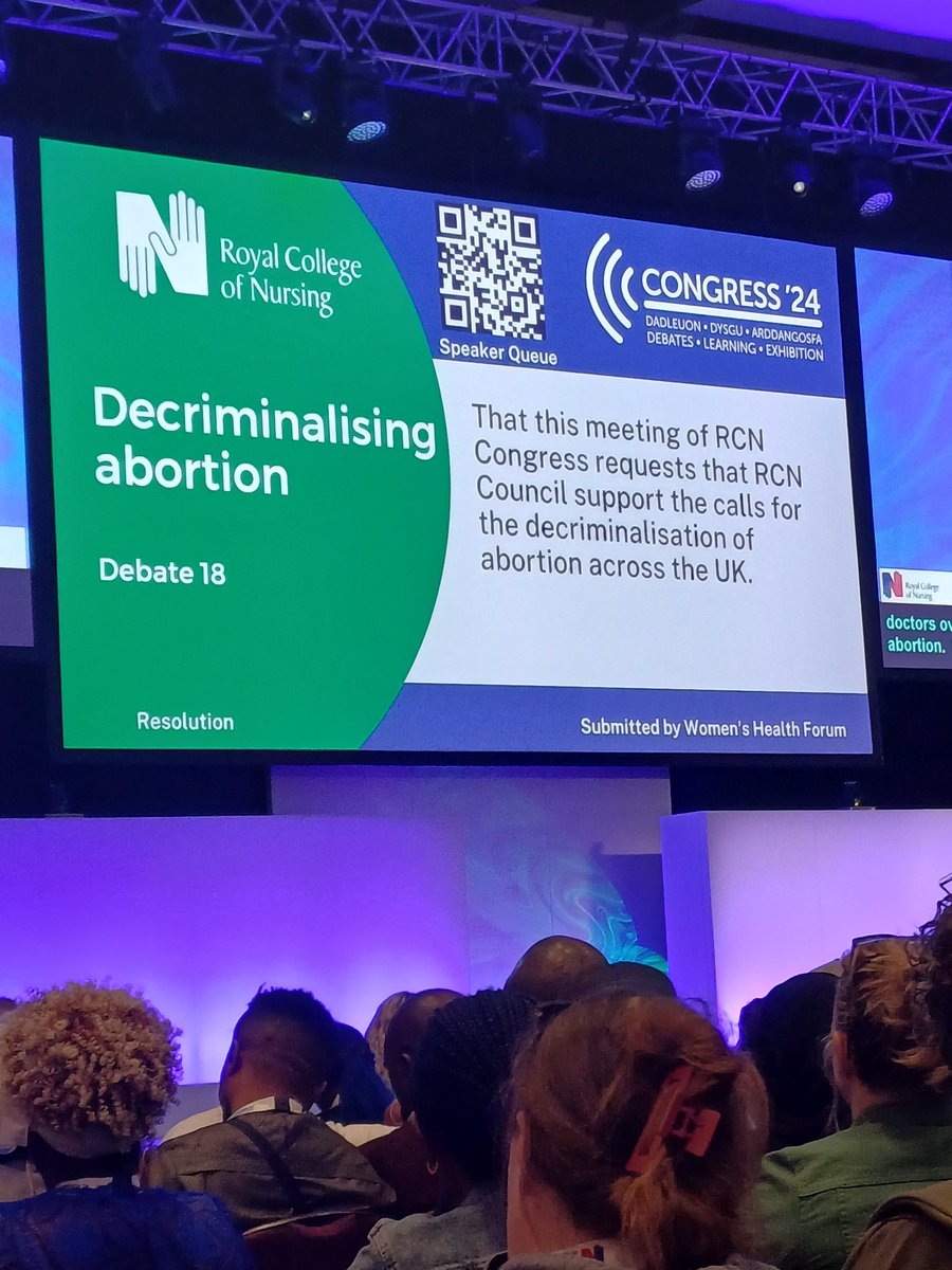 fdphalety's tweet photo. Debate 18: Decriminalising Abortion
#RCNCongress24 #RCN24

@theRCN @SouthEastRCN @RcnSurrey https://t.co/0ZG9Qc2Dmx