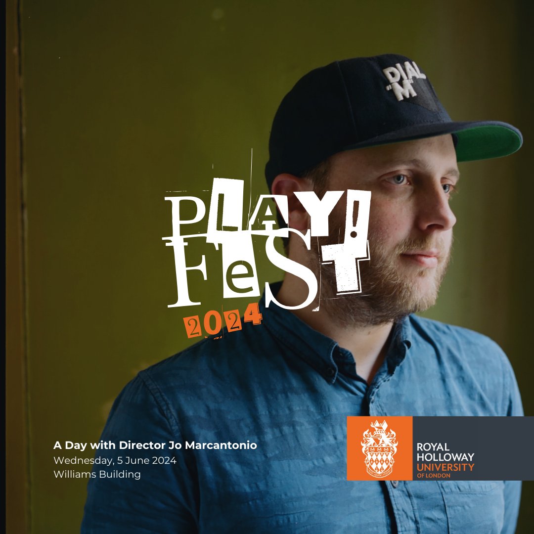 RHULMusic's tweet photo. Happy #HumpDay, where at @RoyalHolloway we have even more FREE events for you as part of #PLAYFestival: A brand-new musical to our popular Midweek with
@RoyalHollChoir, a day with a superstar Film Director to contemporary music by our students.   

👉https://t.co/kvKOtoOvuj https://t.co/GmoJ6DBIUy