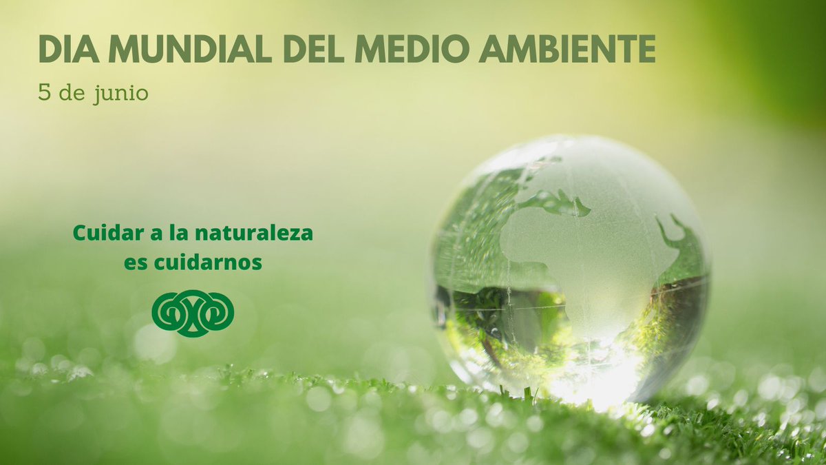 ♻️Cuidar, para cuidarnos♻️
#DíaMundialMedioAmbiente