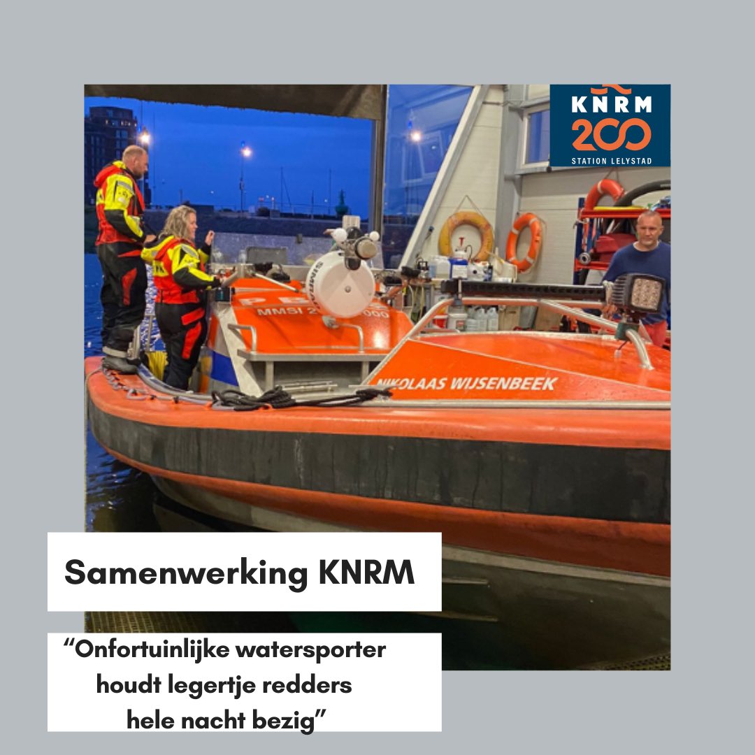 KNRM_Lelystad's tweet photo. Vannacht een lange SAR actie gehad met meerdere stations en uiteindelijk ook ambulancedienst. https://t.co/ax1uEPNrH6
En de helden zijn vandaag gewoon weer werken! https://t.co/iLjeN2lpI5