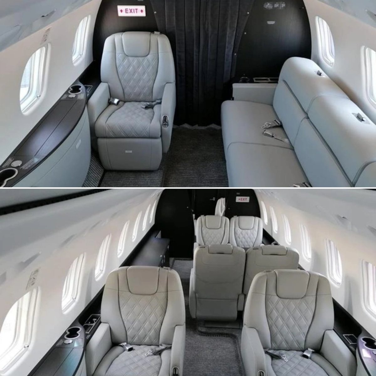 LebanonJets's tweet photo. #DAHOS former Air Hamburg private jets now another @vistajet started the day in #Baku, then #Larnaca now arriving into #Beirut (first time) & later to #Doha (DIA, the older airport mostly used by bizjets) https://t.co/R4He9cFhPA