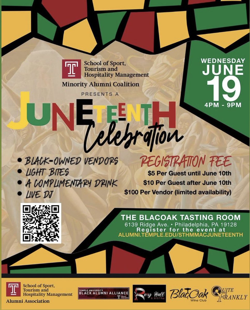 STHMMAC is hosting their very first in-person Juneteenth Celebration!!! 

Come on out and celebrate black-owned businesses And enjoy a handful of black vendors (to be announced!)

Click the link in @sthmmac bio to register for this celebration of black freedom and excellence!