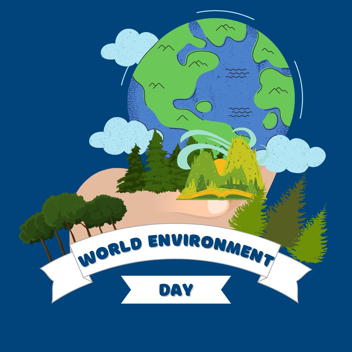 i2_FAST's tweet photo. 🌳 Today is #WorldEnvironmentDay 🌿 World Environment Day is a global platform for inspiring positive change. Held annually on 5 June, it brings together millions of people from across the globe, engaging efforts to protect and restore the Earth 🌍 https://t.co/6zPulxfYFd