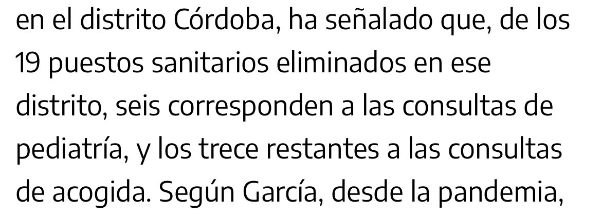 Una buena forma de apostar por las familias NO es eliminar las consultas pediátricas
