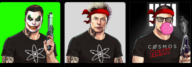 CryptoFranks's tweet photo. COSMOS ARMY https://t.co/Imf5qVaR75