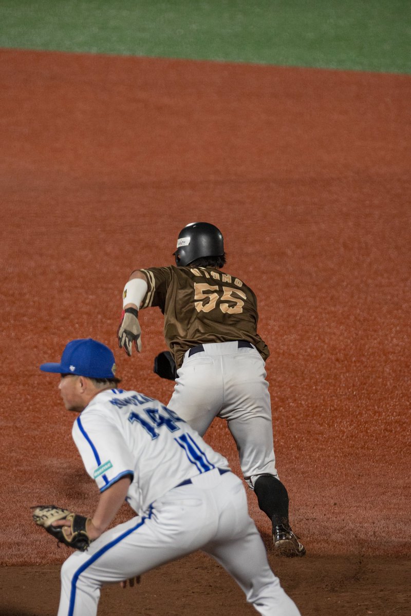 ibaraki_planets's tweet photo. 【#BCL選抜】
🗓6月5日(水)18:00PB
🆚#横浜DeNAベイスターズ ファーム
🏟横須賀スタジアム

＜試合結果＞
BCL 3-3 DeNA

参加した選手の皆さんお疲れさまでした👏

#阿曽伊吹 投手
4回に登板し1アウト一、二塁のピンチを作るも無失点に抑える
#大友宗 選手
4回、5回にマスクを被り無失点リード
打席では死球による出塁後に盗塁を決める
#瀧上晶太 選手
打席では見逃し三振に終わるも安定した守備を見せる

🔽スポナビライブ見逃し配信
https://t.co/CMRda6el04

#茨城アストロプラネッツ