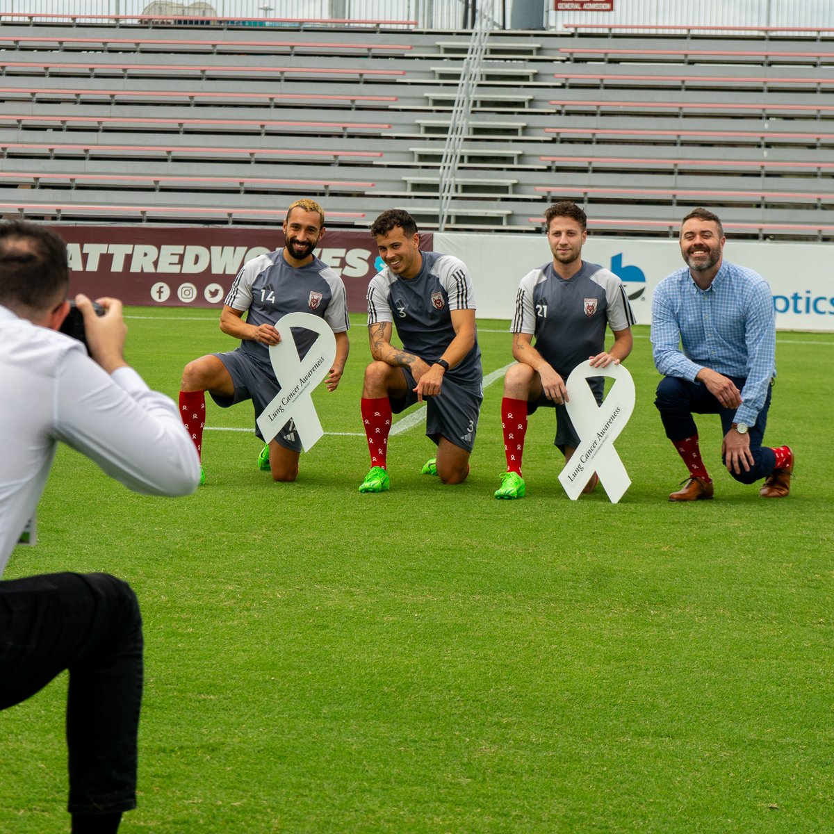 ChattRedWolves's tweet photo. We're excited to partner with CHI Memorial Foundation to raise awareness for lung cancer at tonight's White Out match❕

Get your tickets now 👉 https://t.co/GGjDnKuMwC

#DaleLobos ⚪️🐺 #DefendTheDen https://t.co/NBhOV43Q2f