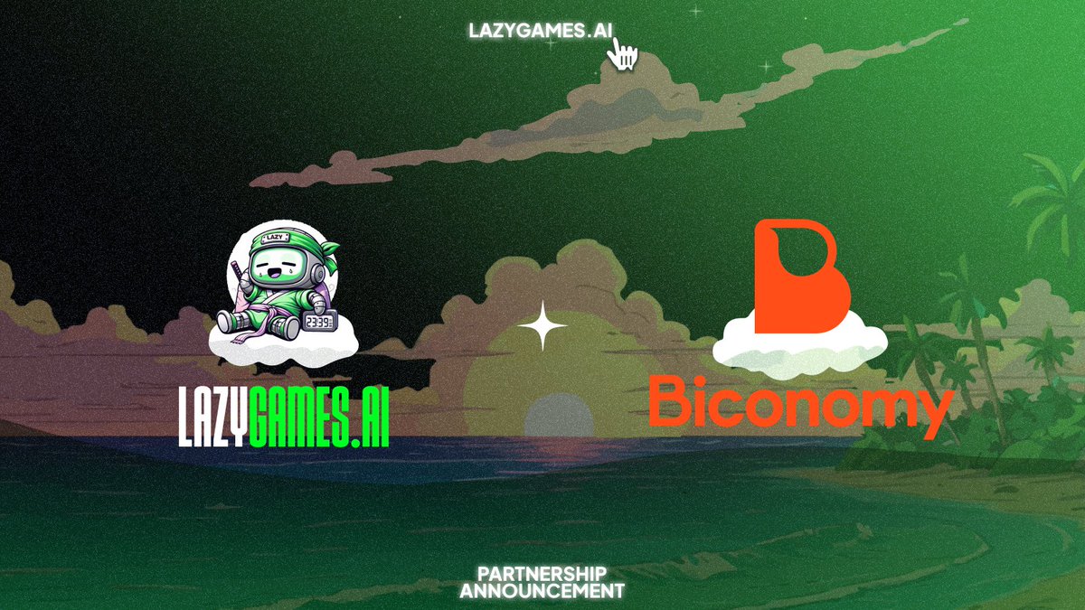 LazygamesAi's tweet photo. We're proud to be partnering with the pioneers of AA, @biconomy! 🌟

Biconomy offers Full Stack AA for seamless blockchain transactions, enhancing scalability with an effortless UX! 🚀

We have exciting things in the pipeline planned out! 👀

Till then, stay lazy 💤 https://t.co/LVhnOyWkhx