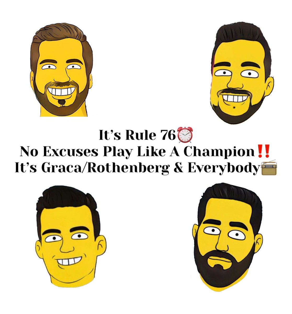 TheDnRCompany's tweet photo. It’s Rule76:
#TheCompany Is ⏰ Out Now‼️
Thanks So Much For This Morning Guys📻❤️
The Double D Duo During Stump Was Pretty Special🔥
Rj Doesn’t Cry🚫😢🤷♂️
(Troubling 🤔🤔)
Will #RepBx Continue To Crush The Twinkies🥟⚾️
Can #LGM Keep Up The Winning⁉️
The French Open Is On🎾🏟️ https://t.co/YYq7BiTc6i